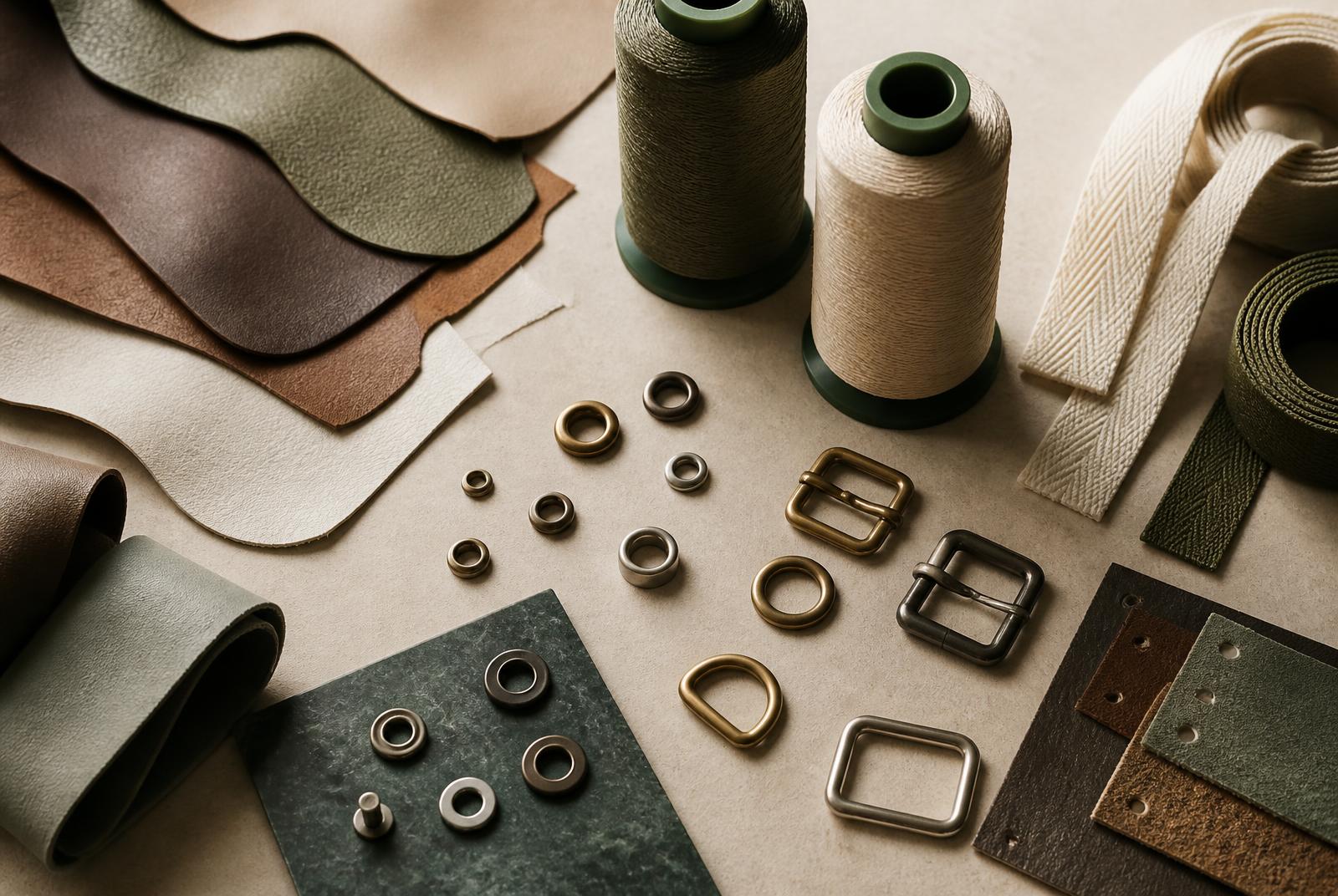 Filati industriali e materiali tecnici per la produzione di calzature
